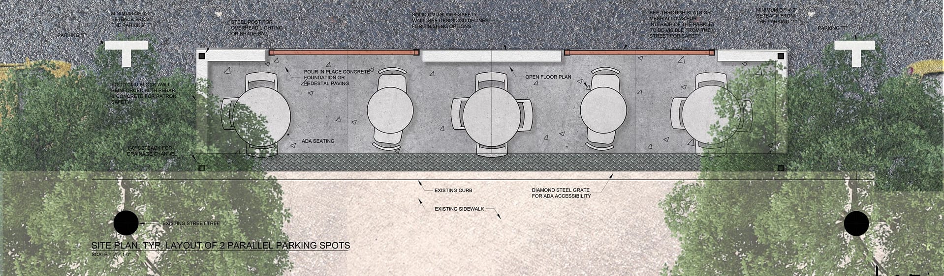 1_Parallel Parklet – RENDERED PLAN-min